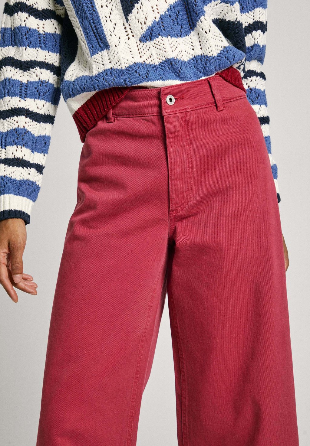 

Расклешенные джинсы TANIA Pepe Jeans, темно-красный