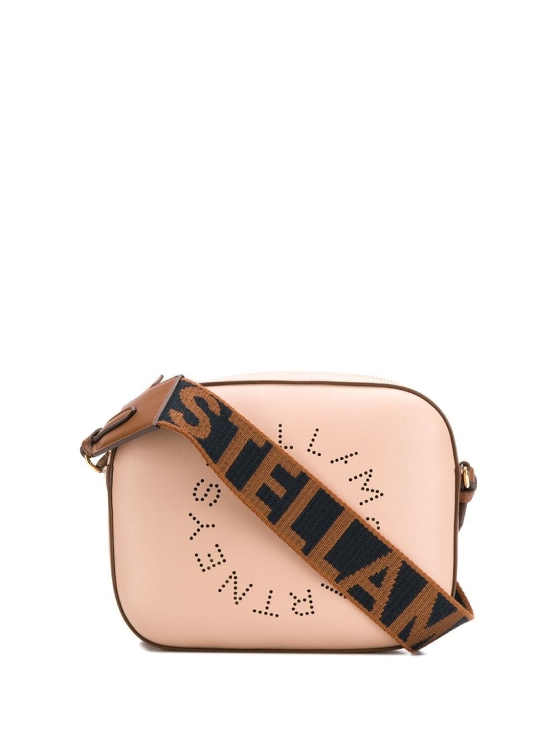 

Stella McCartney мини-сумка через плечо с логотипом, розовый