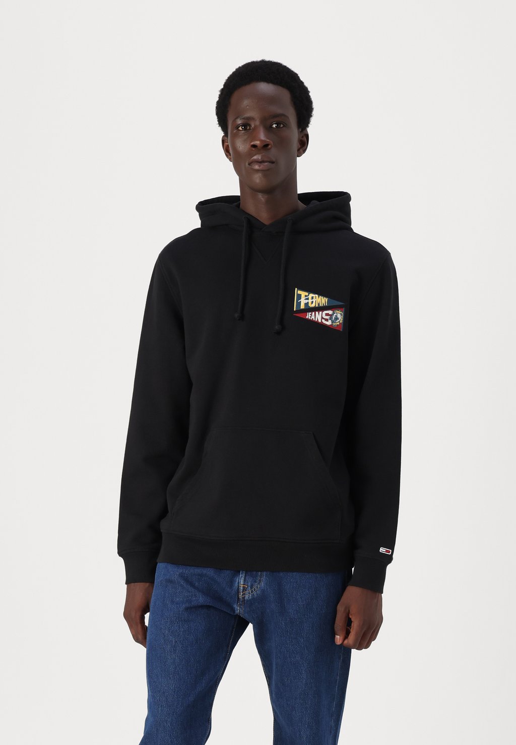 

Толстовка FLAG TIGER HOODIE Tommy Jeans, черный