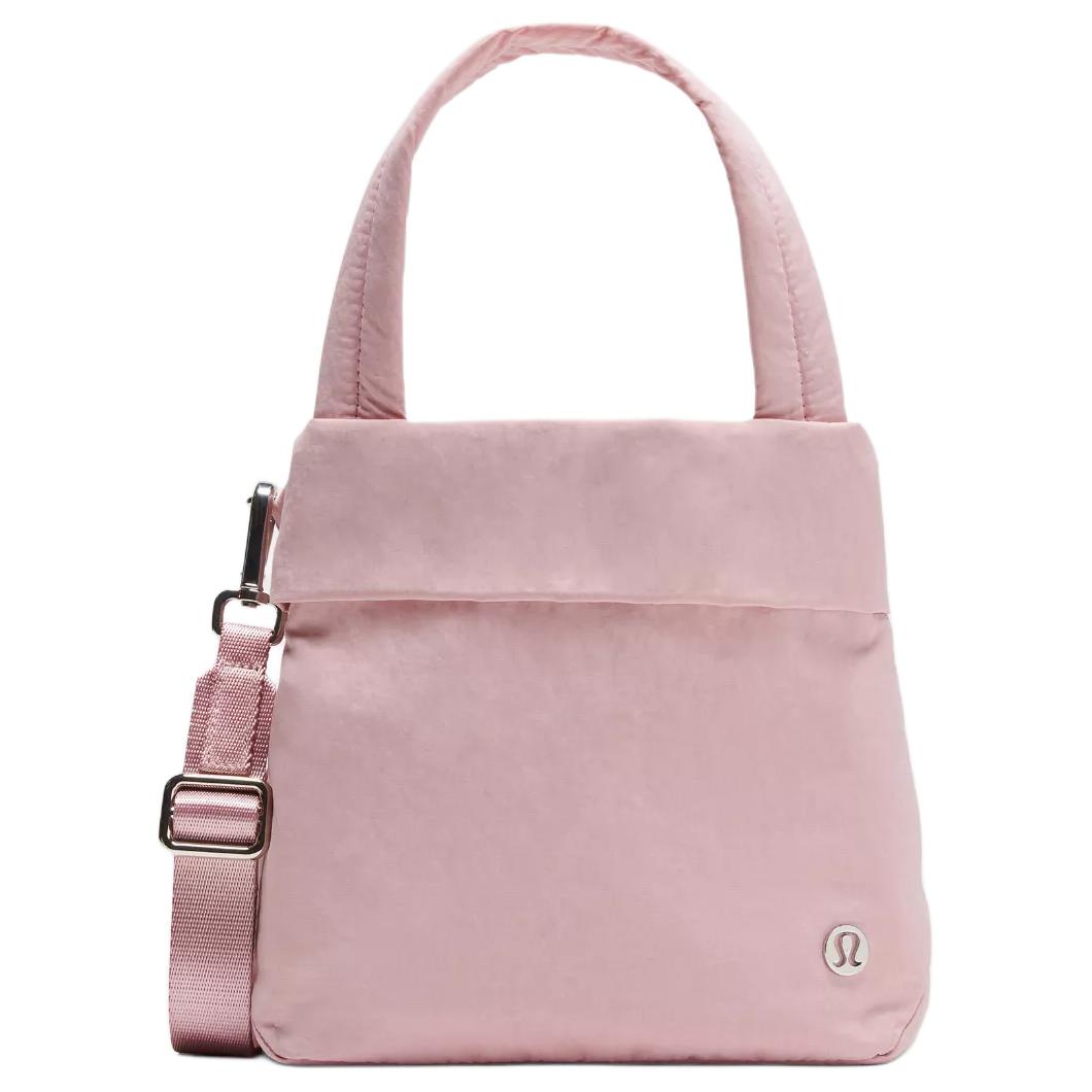 

Lululemon Переработанный нейлоновый клатч на одно плечо малый женский розовый, Pink