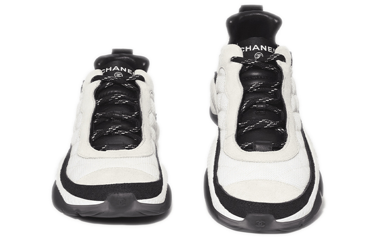 Женские повседневные туфли низкие айвори белый CHANEL — фото 4