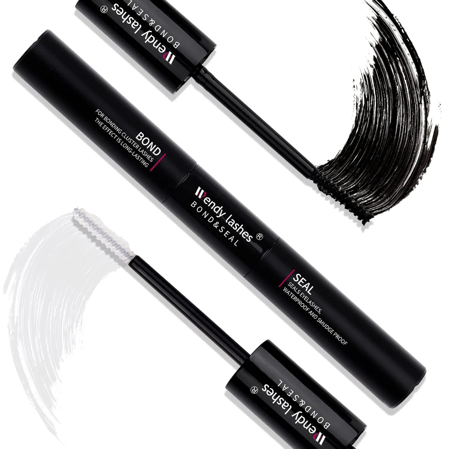 Клей-герметик для накладных ресниц 2-в-1 Wendy Lashes