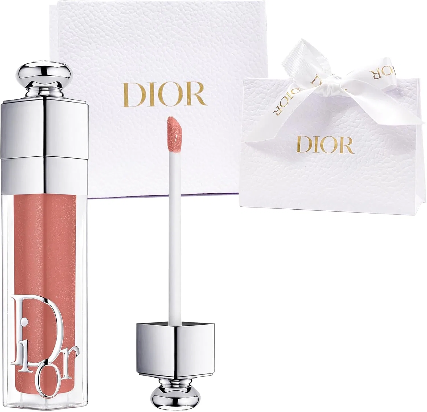 Блеск для губ Dior Addict Lip Maximizer, розовый нюд, 6 мл