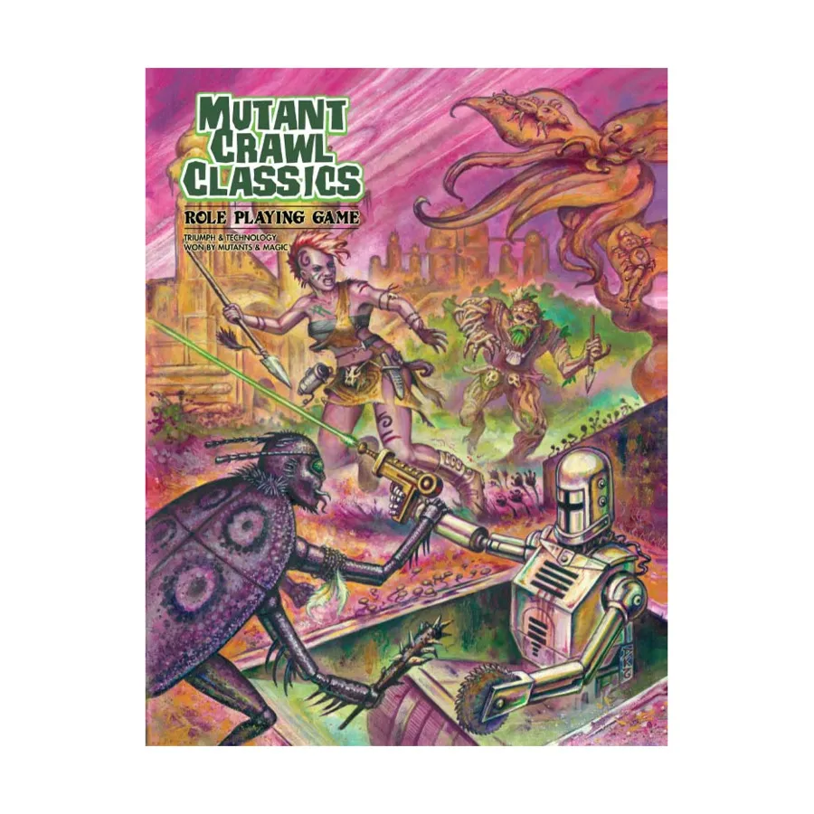

Mutant Crawl Classics RPG, Mutant Crawl Classics RPG (Goodman Games), мягкая обложка