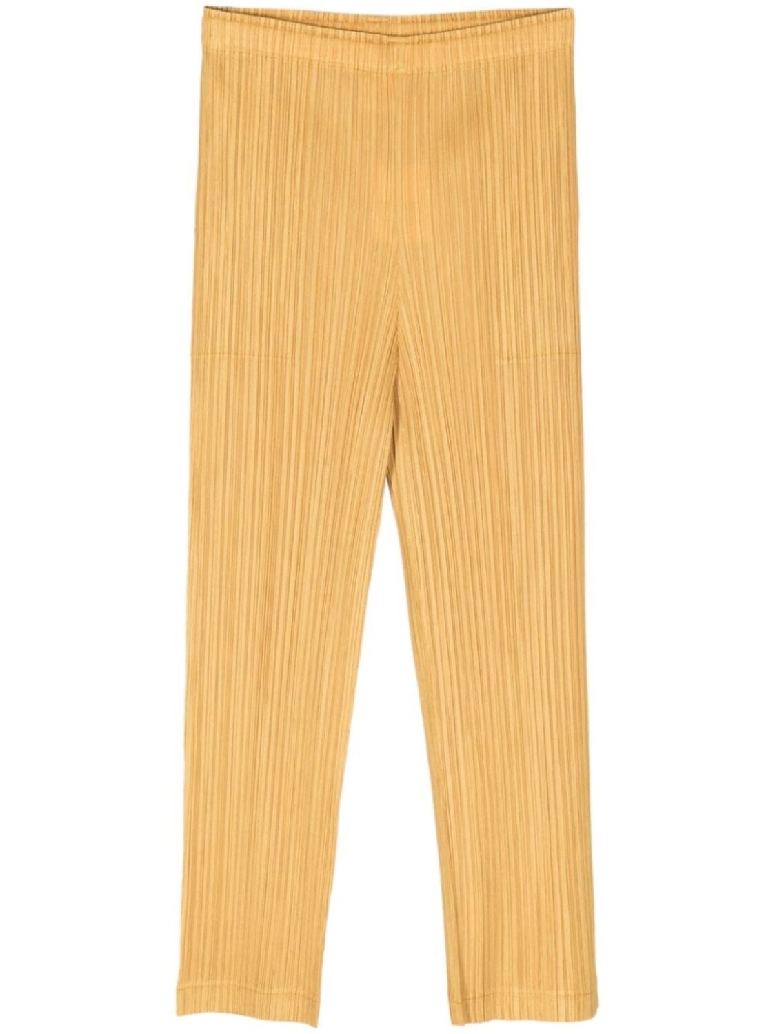 

Укороченные брюки плиссе Pleats Please Issey Miyake, желтый