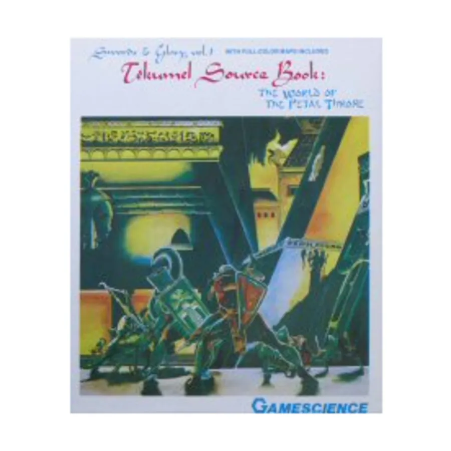 

Бокс-сет Swords & Glory Vol. #1 - Tekumel Source Book World of the Petal Throne, Empire of the Petal Throne (Gamescience)