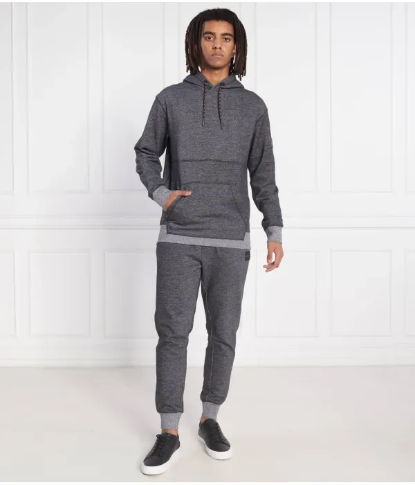 Пестрая толстовка regular fit Boss Orange, серый — фото 2