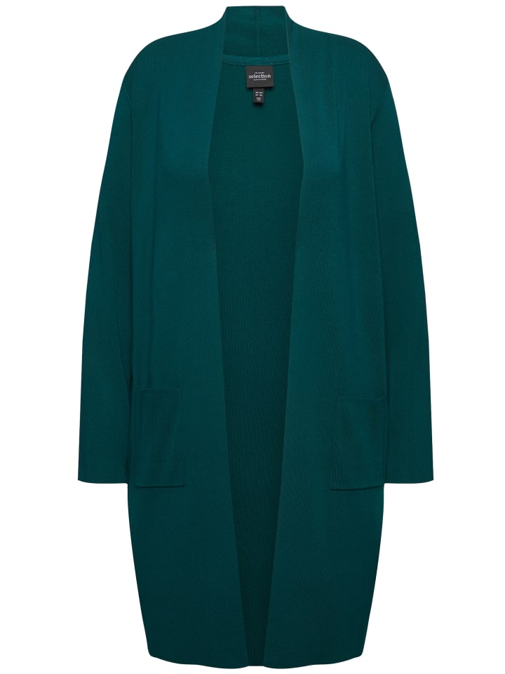 

Кардиган Ulla Popken Jacke, цвет tief grün