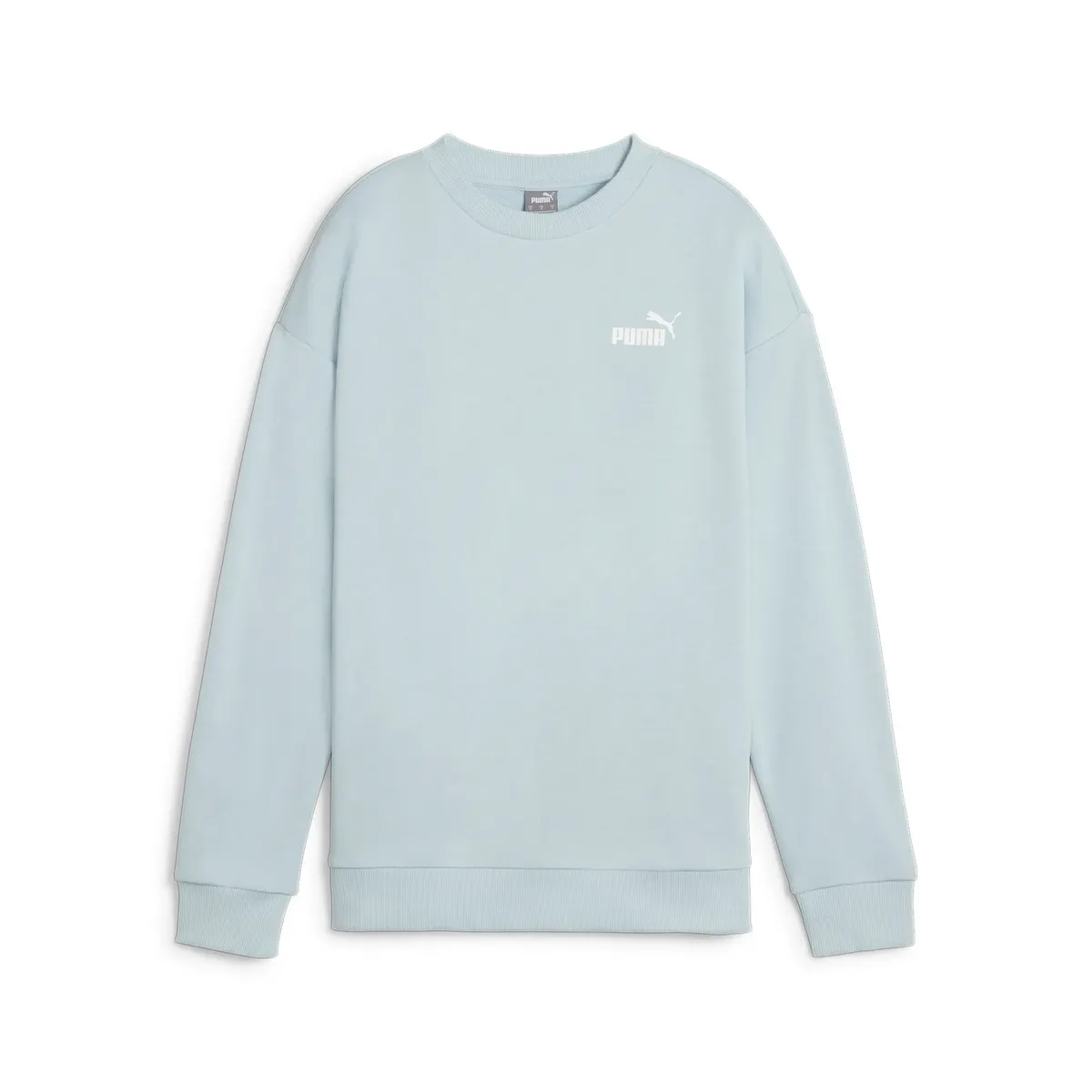 

Толстовка PUMA с капюшоном "ESS+ RELAXED SMALL LOGO CREW TR", бирюзовый