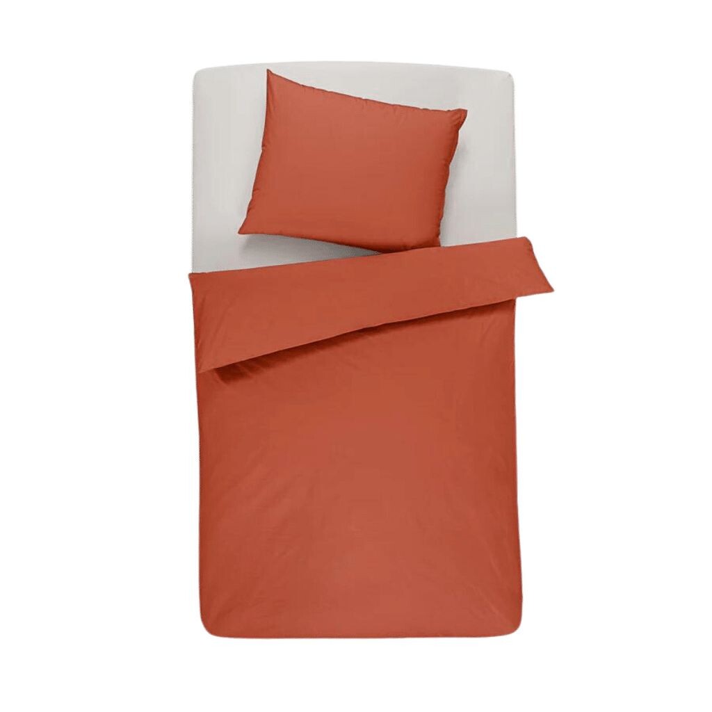 

Органическое постельное белье Soft Percale Оранжевый 155х220 см Mary Rose