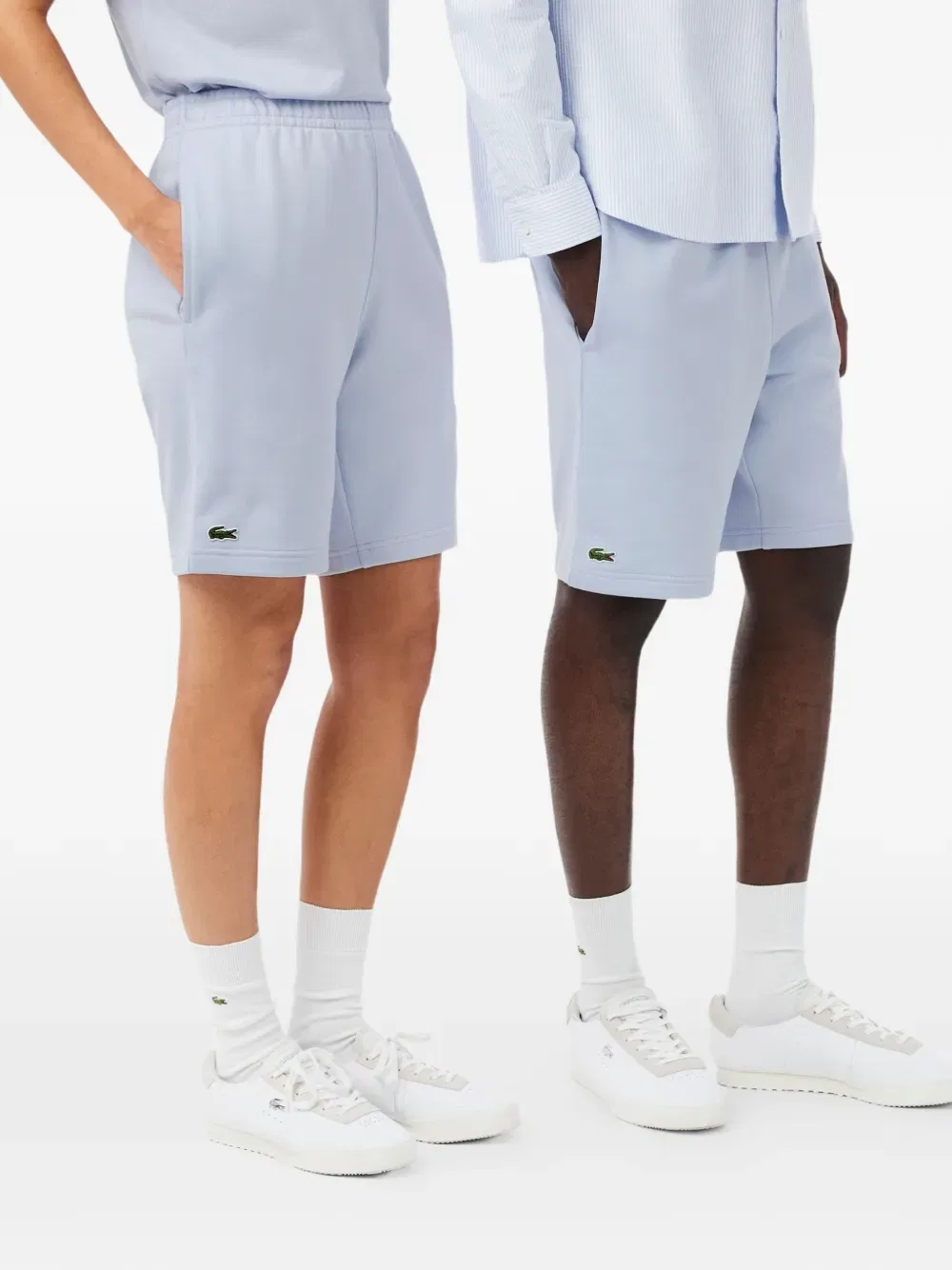 Шорты спортивные Lacoste, синие — фото 4