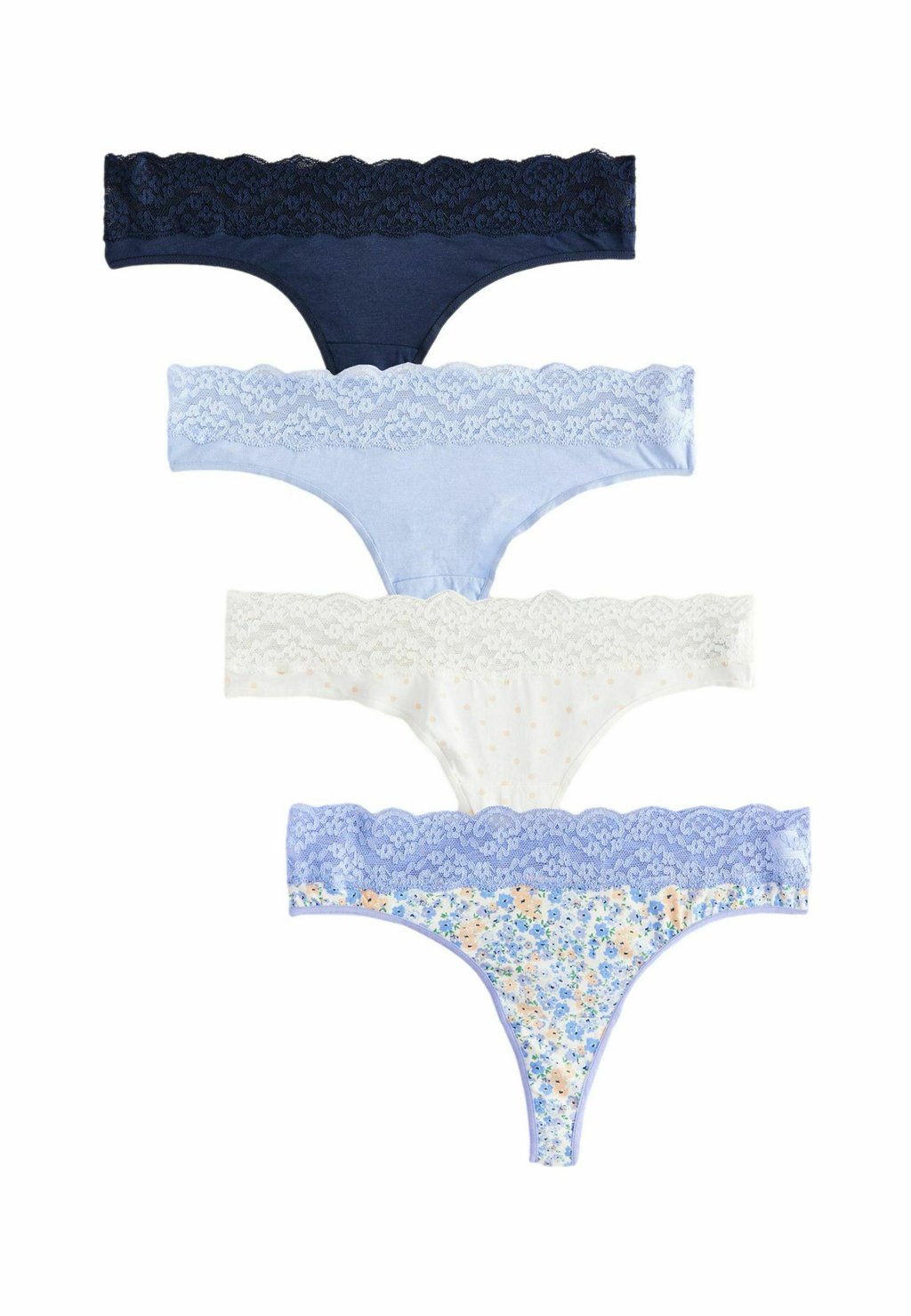

Стринги MONOCHROME FOUR PACK Next, синий