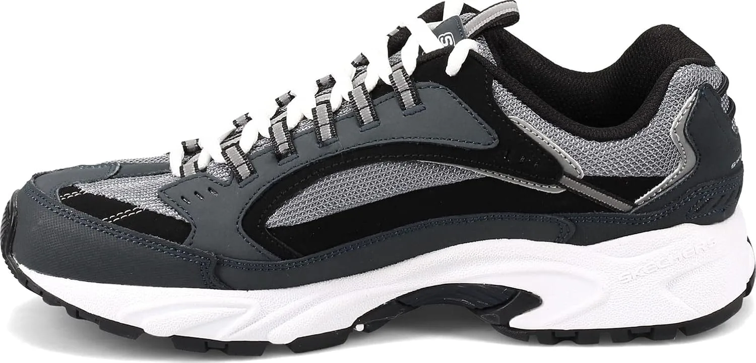 Мужские кроссовки Skechers Stamina Cutback, черные — фото 3