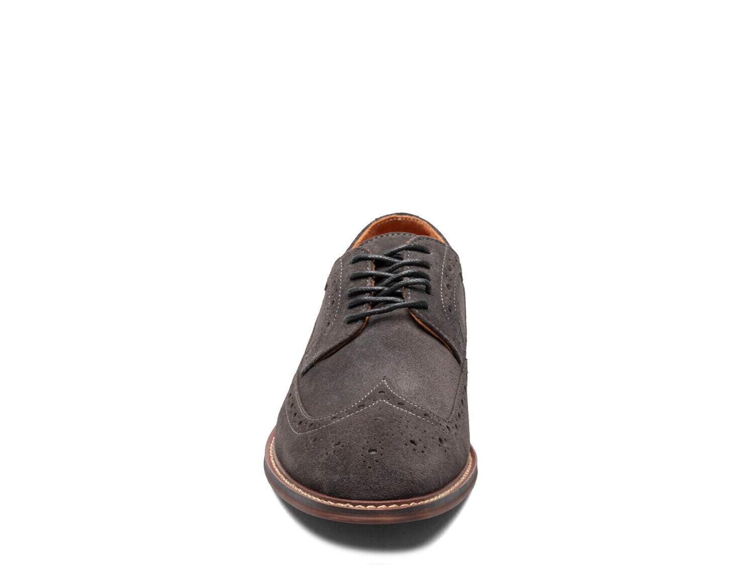Туфли-оксфорды Stacy Adams Marligan Wingtip, серый — фото 2