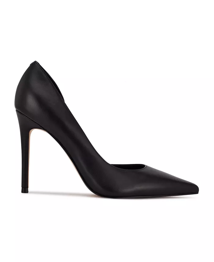 Женские туфли-лодочки Folowe d'Orsay на шпильке Nine West, черный — фото 2