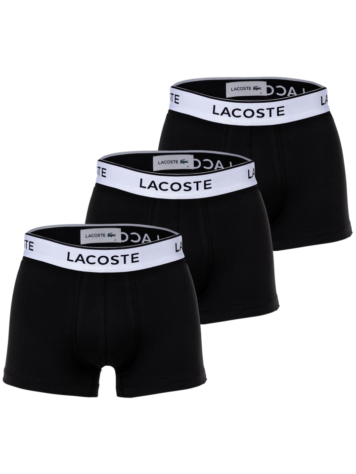 

Боксерские трусы Lacoste, черный