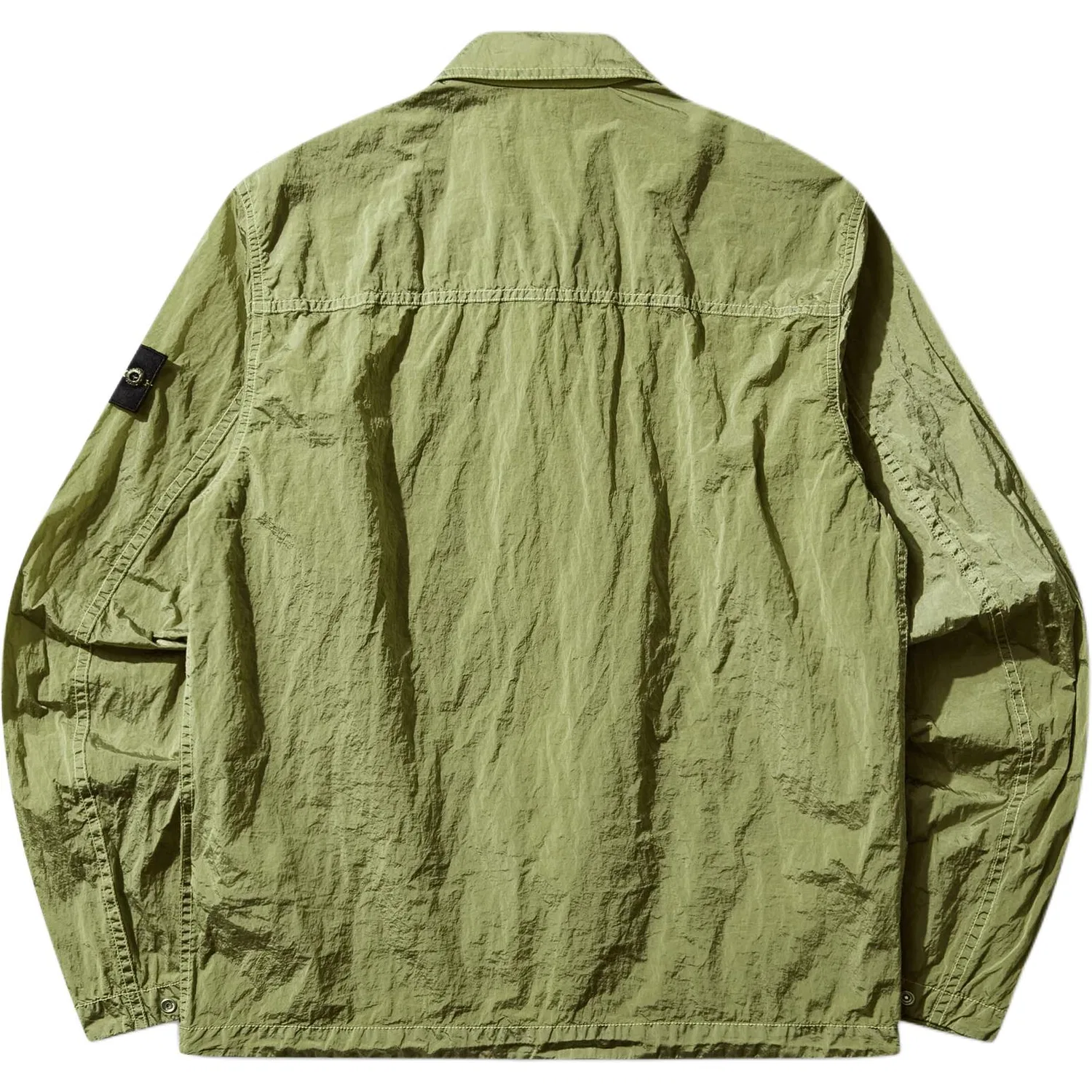 Stone Island Zip-Up Regular-Fit Overshirt — фото 3