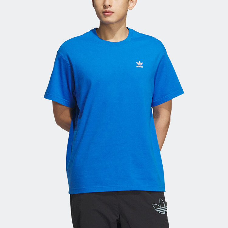Футболка ко Дню Святого Валентина, унисекс, синяя Adidas Originals, синий — фото 2
