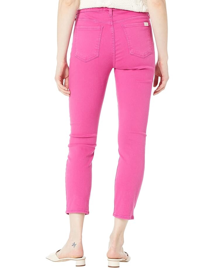 

Джинсы JEN7 Cropped Skinny Jeans, цвет Fuschia