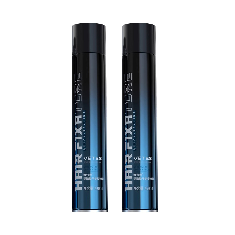 Мужской набор для укладки Energizing Styling Spray, Hairspray, Hair Wax и Hair Clay с длительным эффектом VETES — фото 2