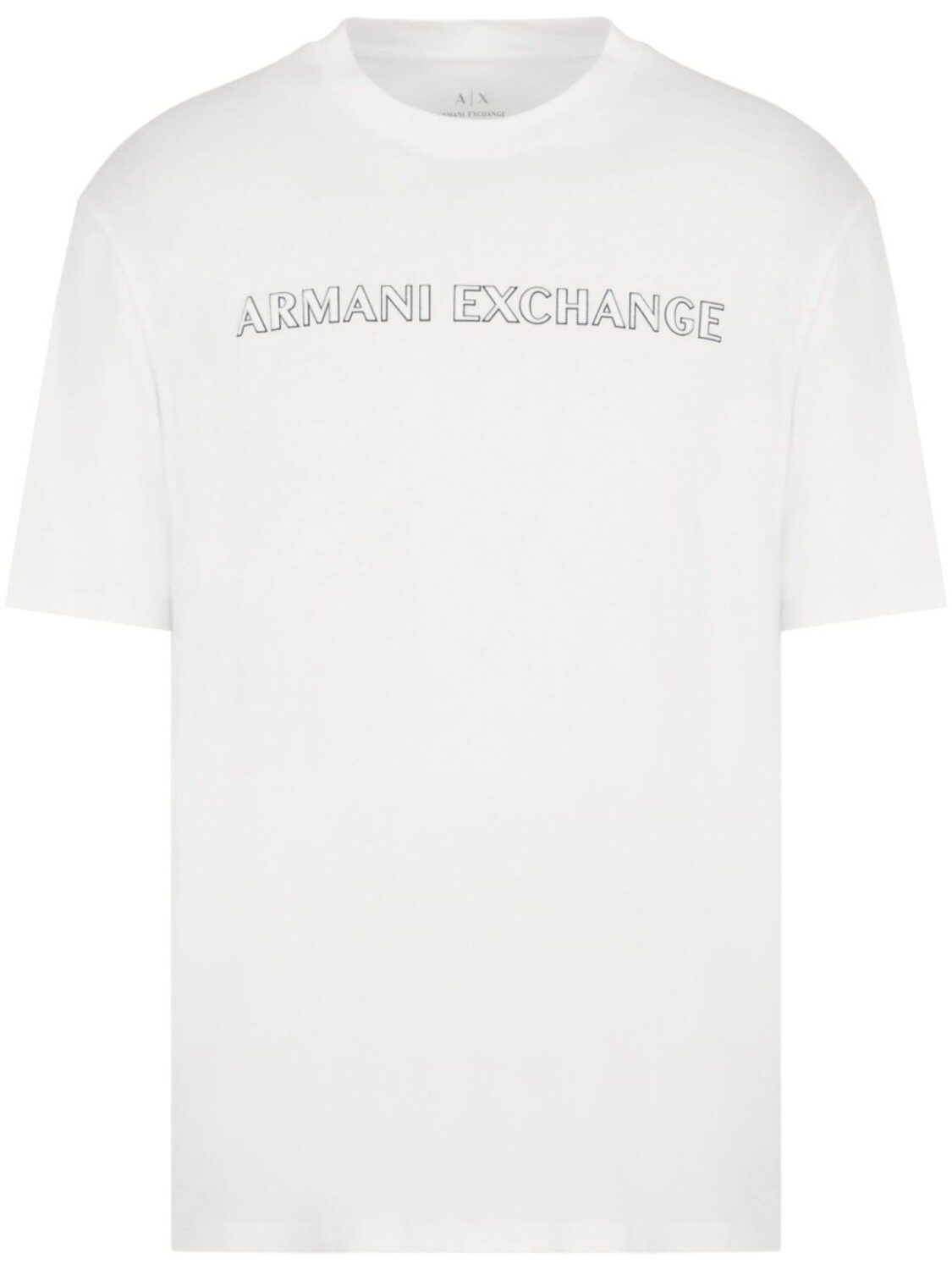 

Armani Exchange футболка с фактурным логотипом, белый