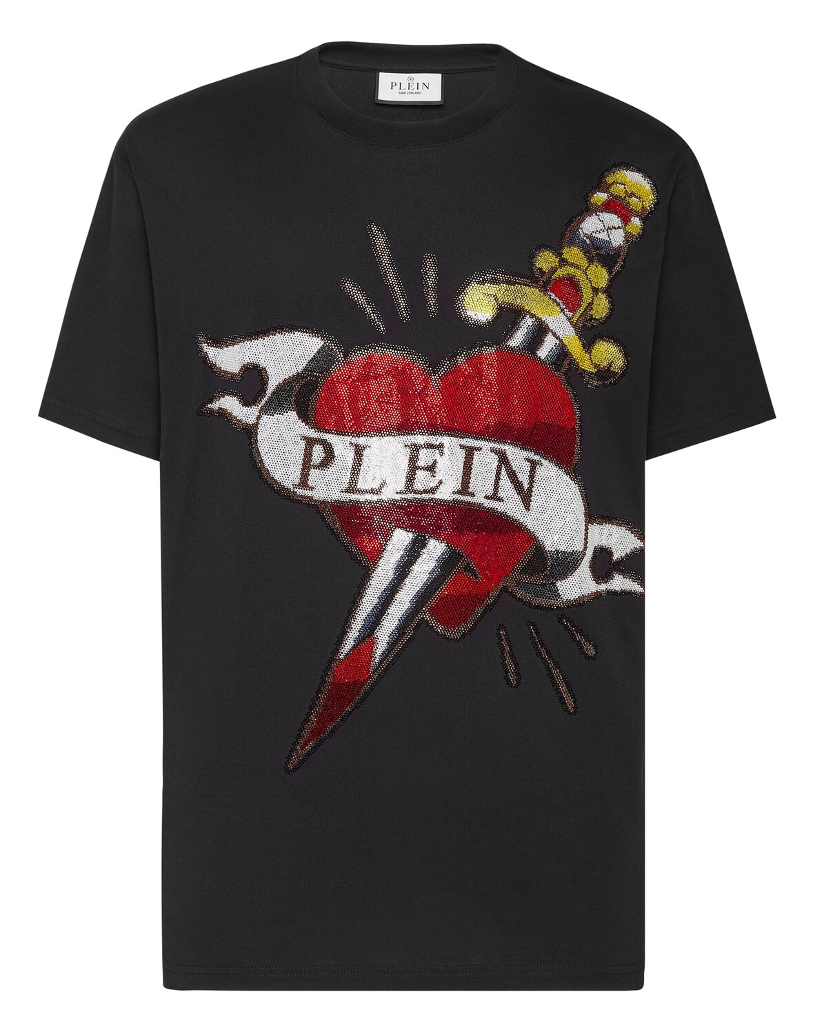 

Футболка с круглым вырезом SS Love Philipp Plein, черный