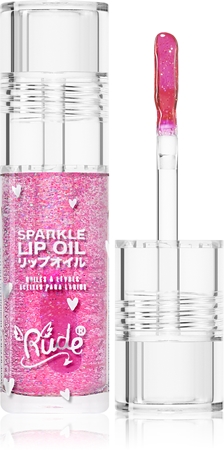 

Тонизирующее масло для губ с увлажняющим эффектом Rude Cosmetics Manga Collection Sparkle Lip Oil, Strawberry 4 g