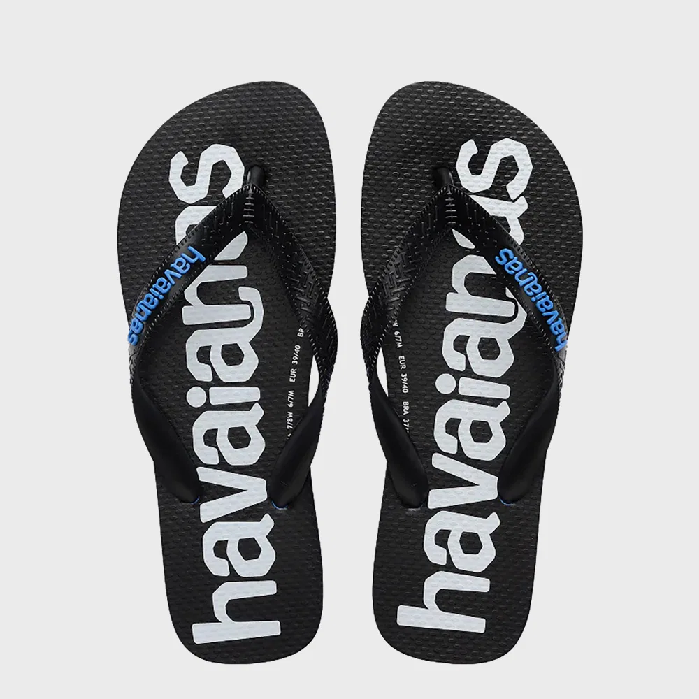 Мужские синие шлёпанцы Top Logo Mania 2 от Havaianas — фото 4