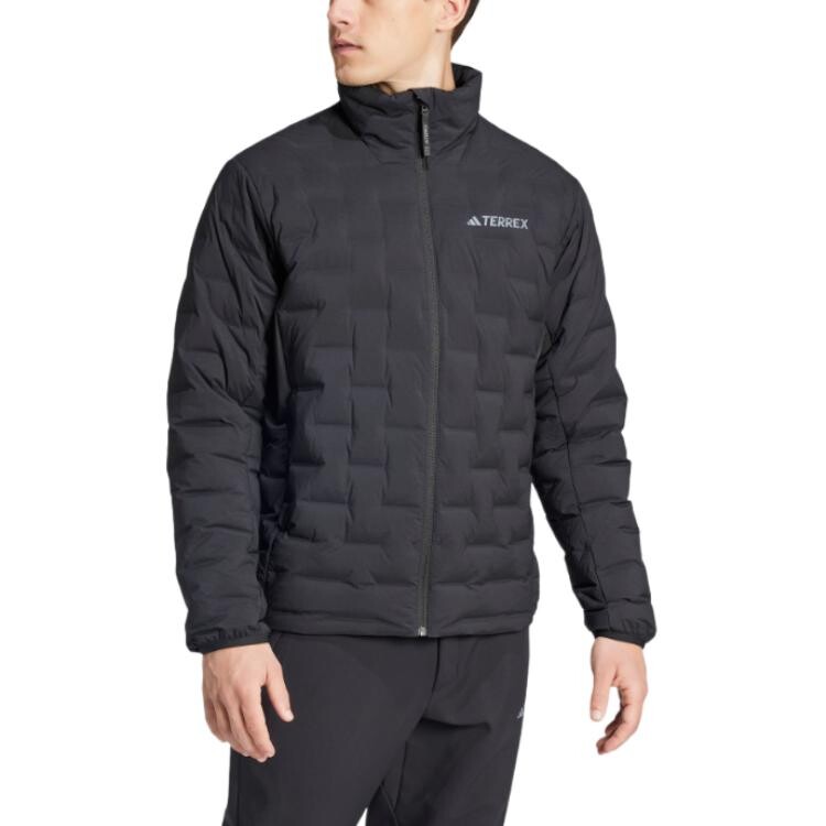 Стеганая куртка мужская черный Adidas Terrex — фото 3