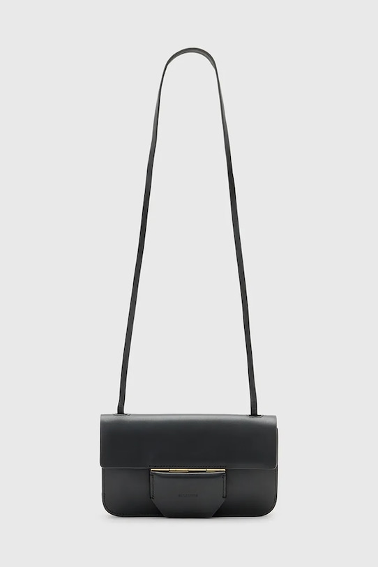 

Кожаная сумка ANN Allsaints, черный