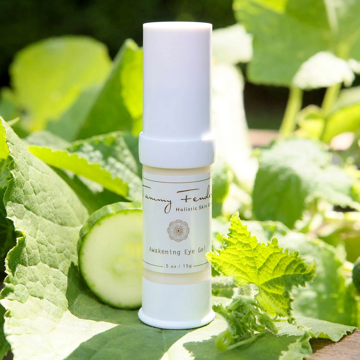 Tammy Fender Awakening Eye Gel, натуральный, органический, cruelty-free, нетоксичный уход для путешествий, успокаивает и увлажняет уставшие глаза, легкая текстура, для мужчин и женщин (15 г) 14.18 г, Multicoloured — фото 2