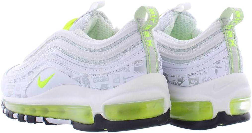 Кроссовки Nike Air Max 97 для детей, белый/черный — фото 2