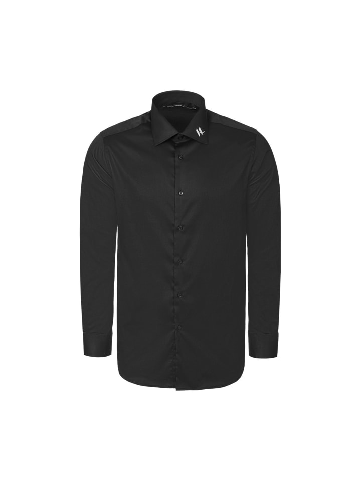 

Karl Lagerfeld Рубашка с длинными рукавами 605041 черного цвета