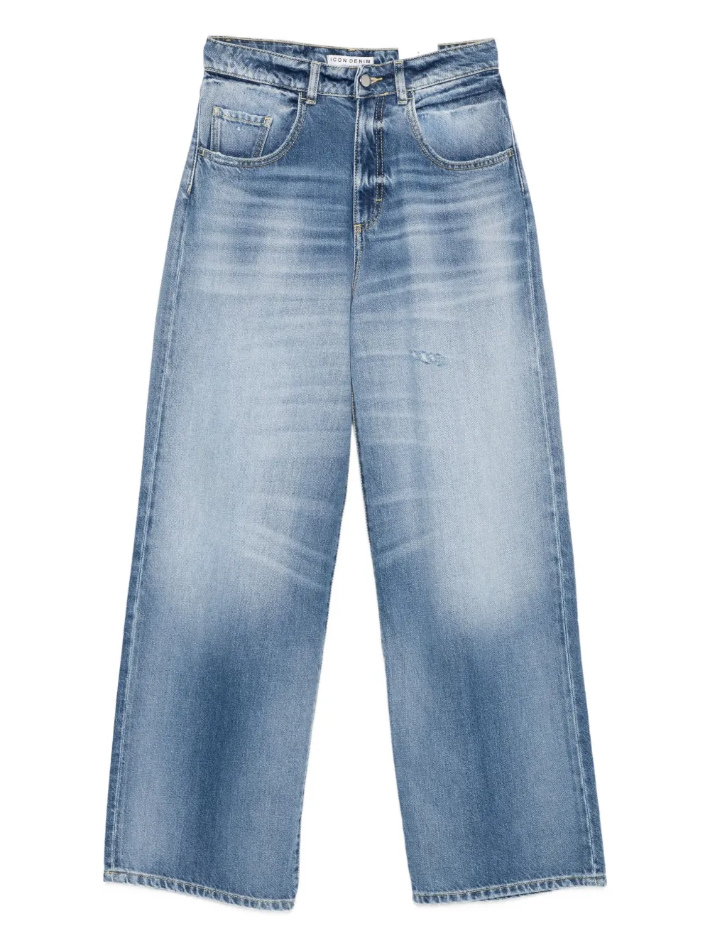 

Джинсы с эффектом потертости ICON DENIM, синий