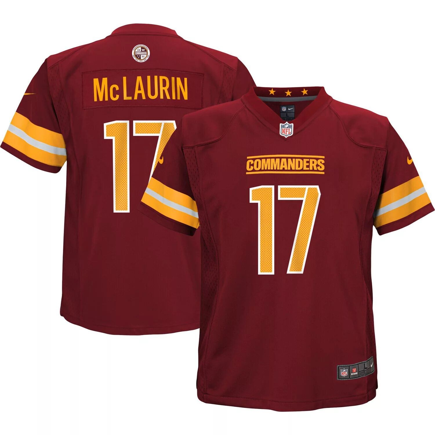 

Младенческая Nike Terry McLaurin Burgundy Washington Commanders Player Game Jersey Nike