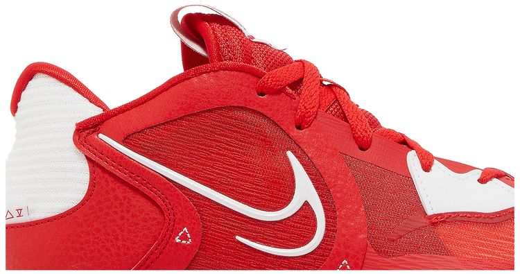Кроссовки Nike Kyrie Low 5 TB 'University Red', красный — фото 2