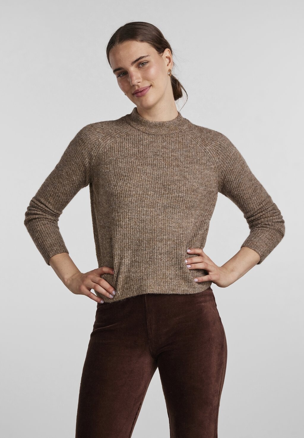 

Свитшот Pieces PCELLEN O-NECK, цвет fossil