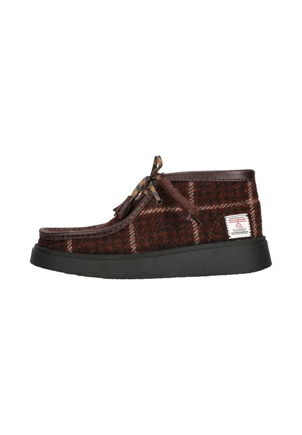 Ботинки Clarks, burgundy combi, бордовый комби