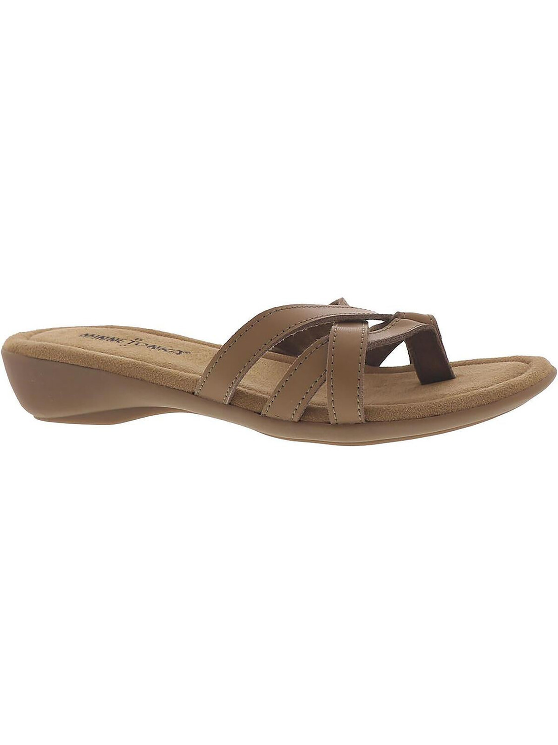 

Женские кожаные вьетнамки Sunny Minnetonka, цвет Tan Honey