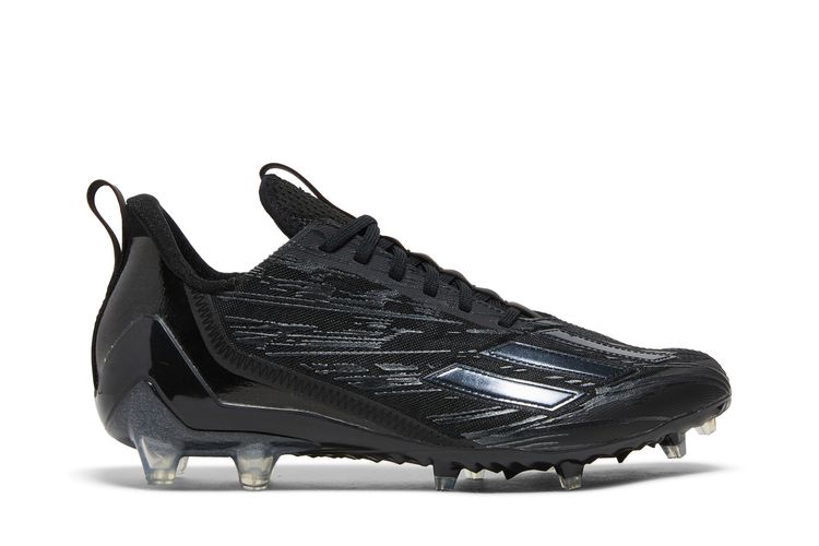 

Кроссовки Adizero Cleat 'Triple Black', черный