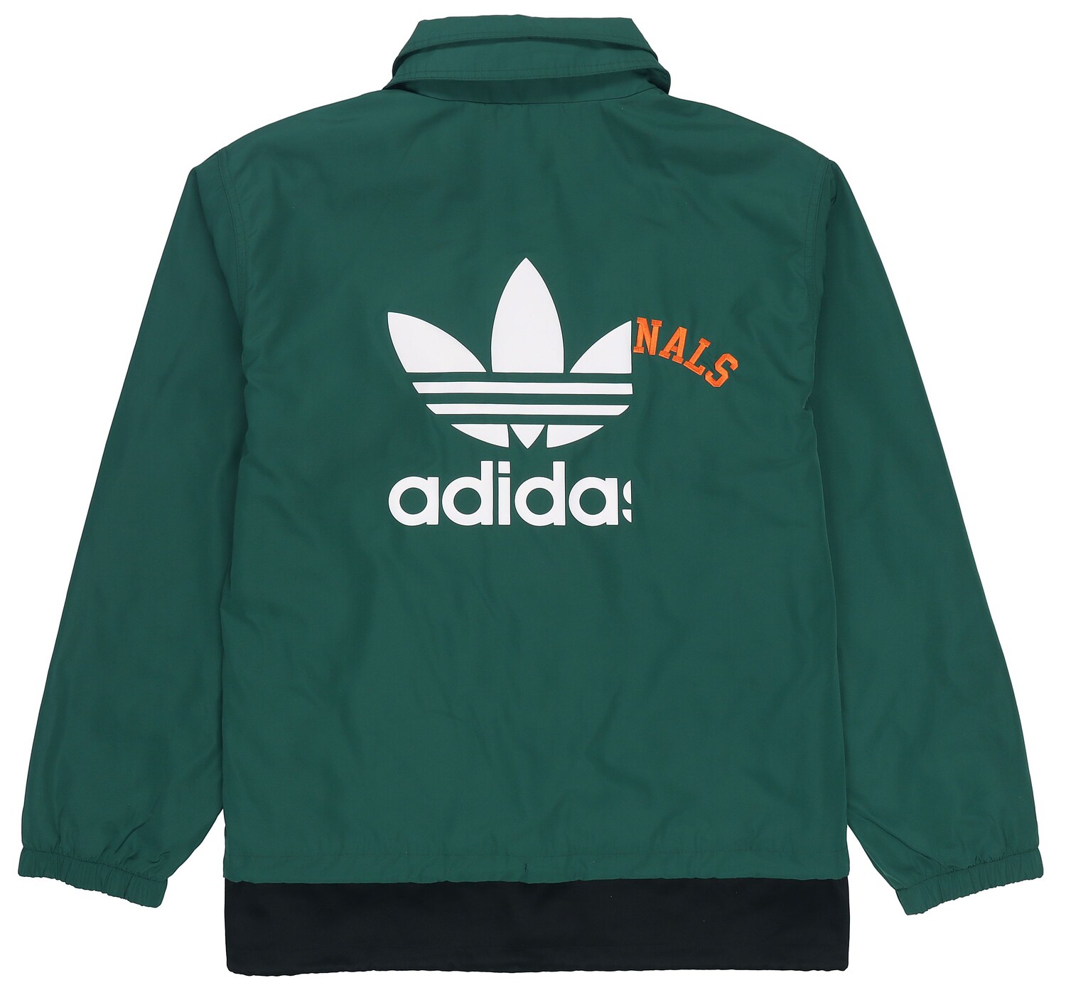 Бархатная куртка мужская лесная зеленая Adidas Originals, зеленый — фото 2