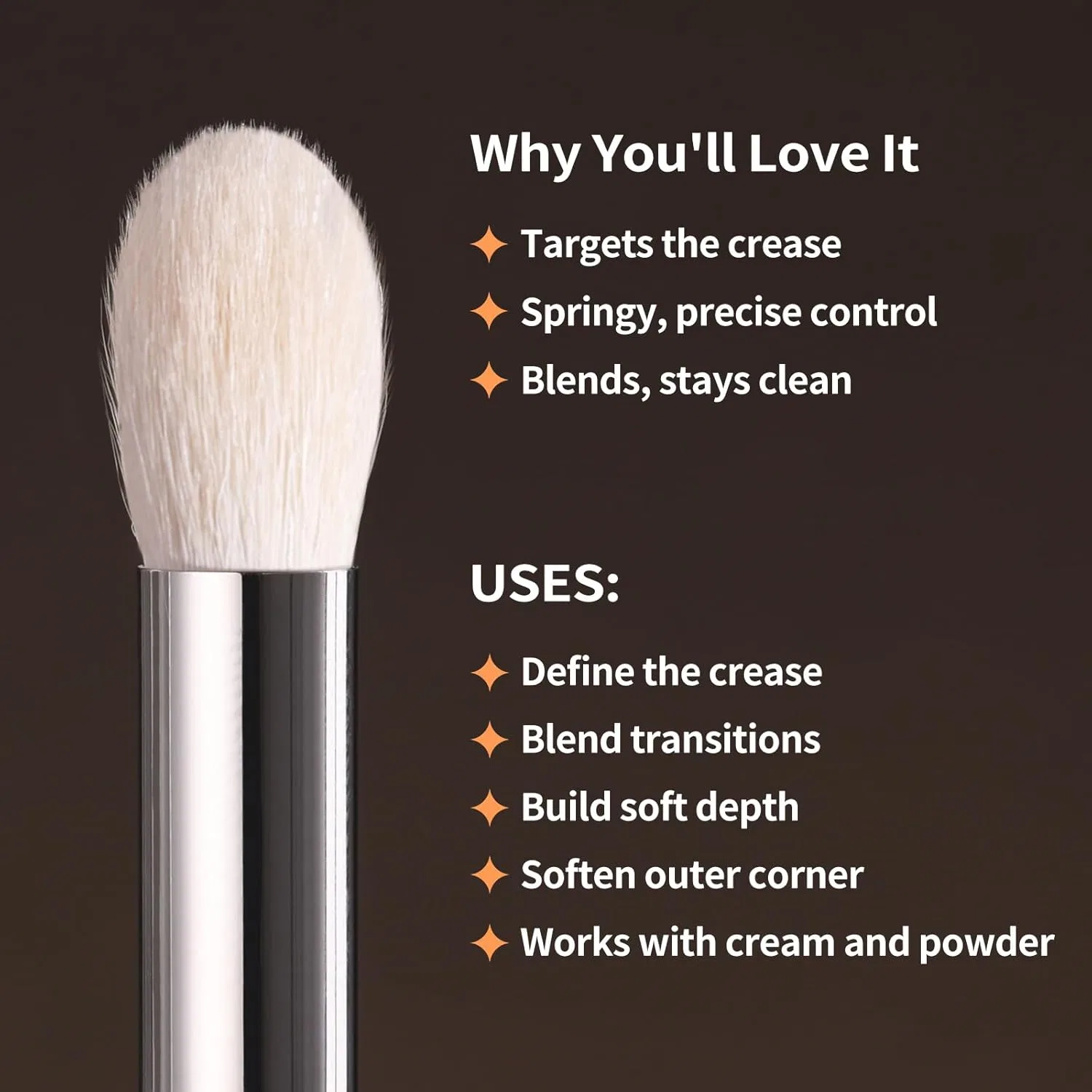 Кисть для теней Albeaut Eyeshadow Brush Albeaut — фото 3
