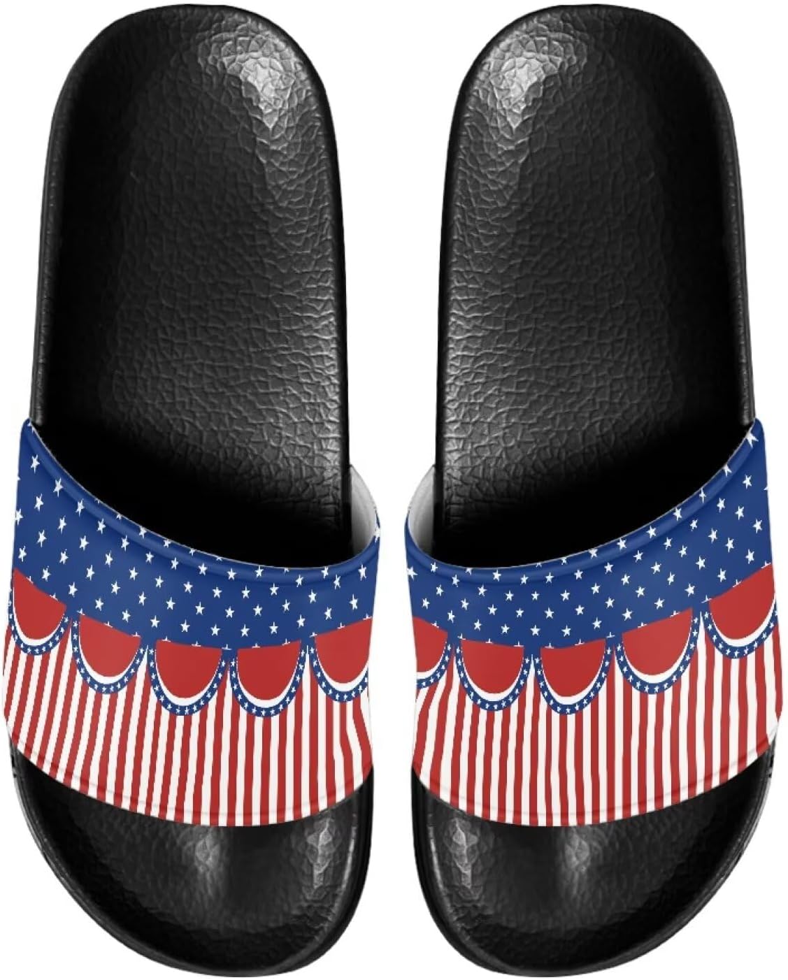 

Шлепанцы для женщин и мужчин с мягкой подошвой, комфортные, нескользящие, летние сандалии Judentidos, American Flag
