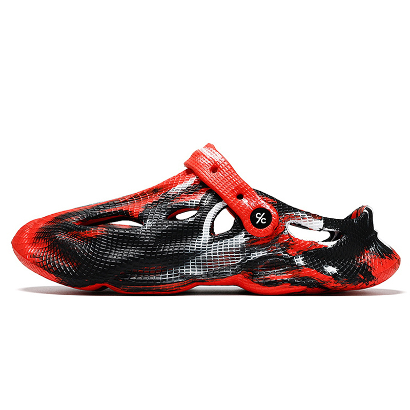 

Colorful Creations Клоги унисекс черно-красные, цвет Black Red