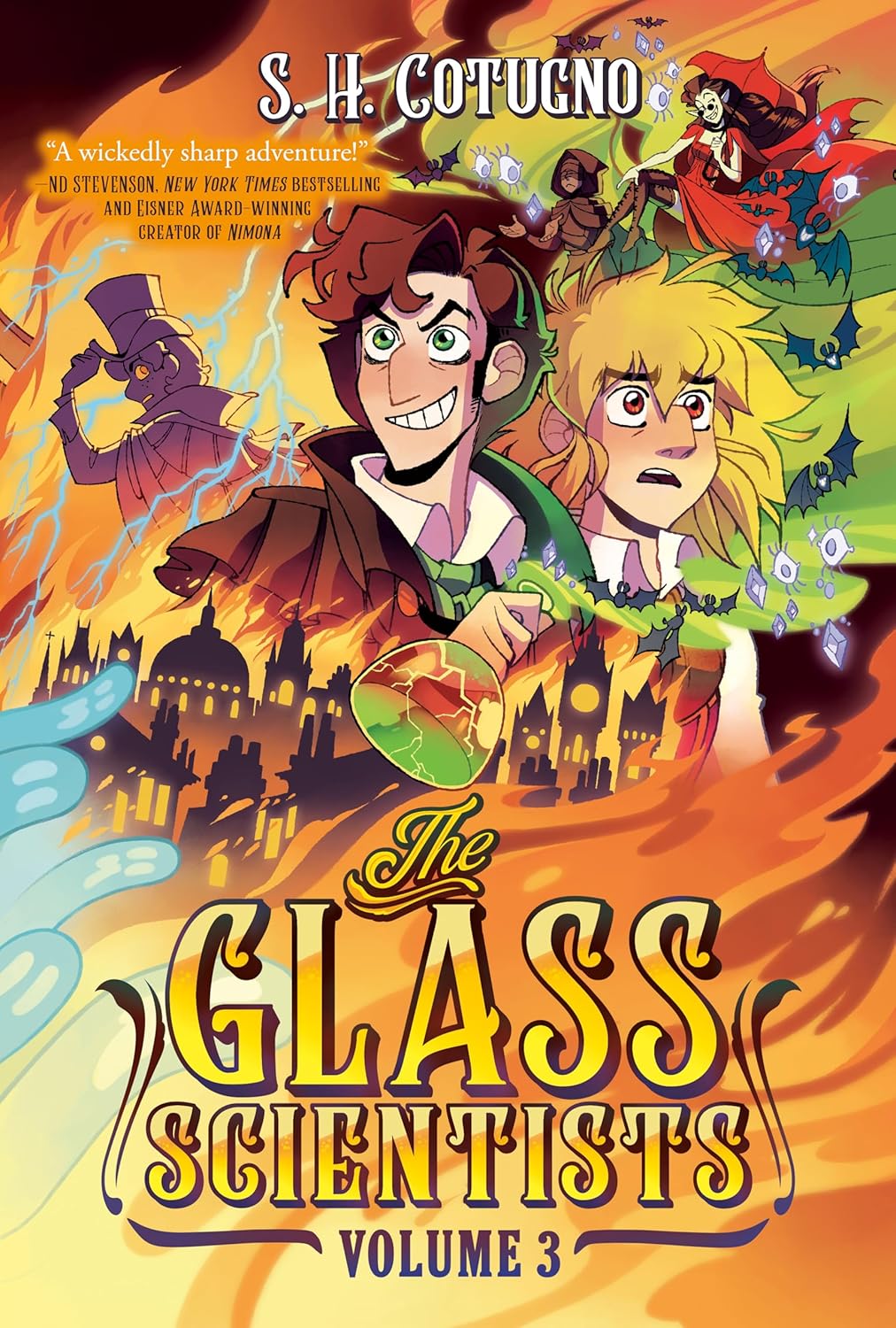 

The Glass Scientists: Volume Three: A Graphic Novel (G.P. Putnam's Sons Books for Young Readers)