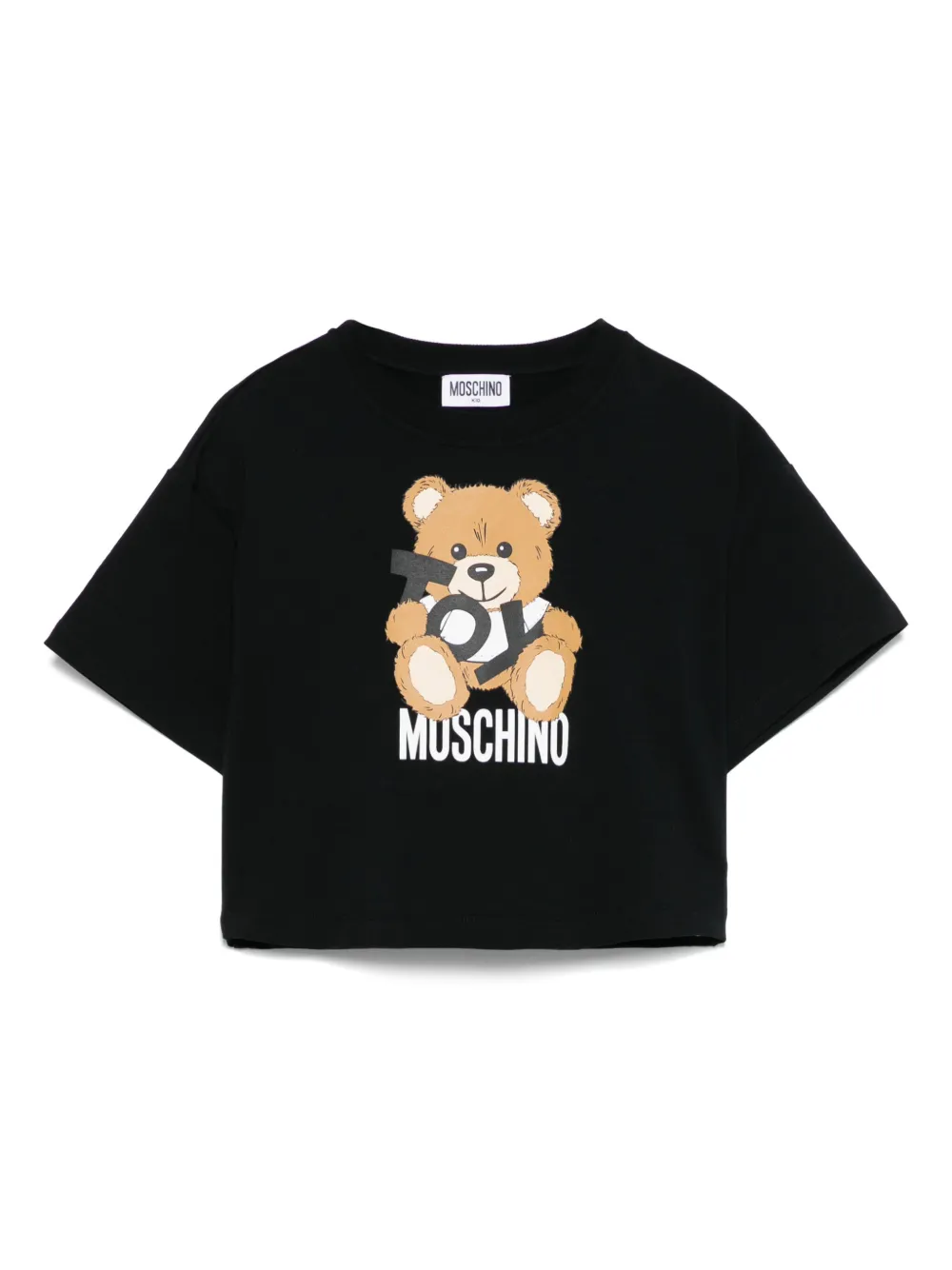 

Футболка с принтом Teddy Bear Moschino Kids, черный
