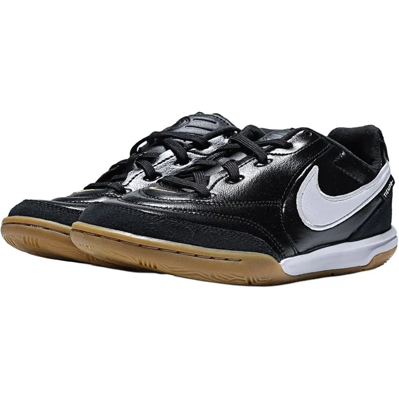 Nike Бутсы для футбола Tiempo Streetgato Low top Kids' черные — фото 4