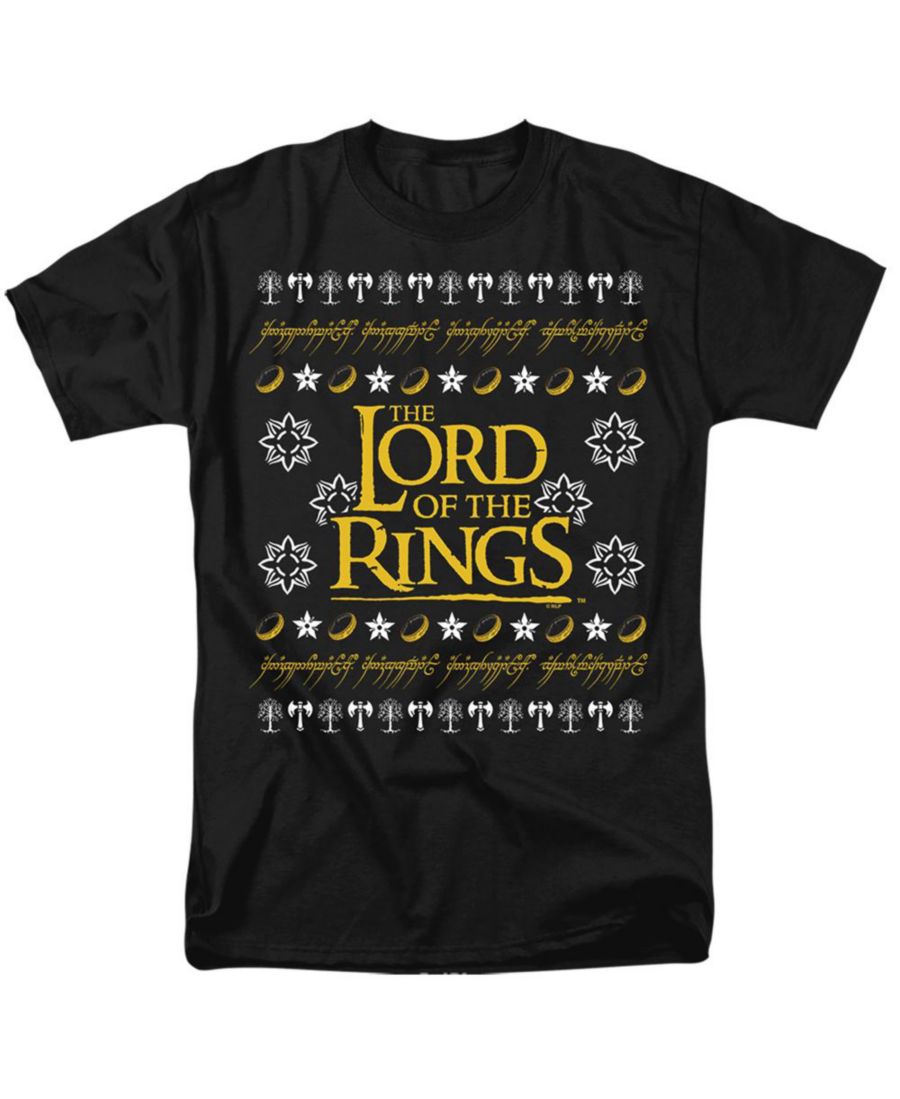 

Мужская футболка с логотипом "Уродливый рождественский свитер" Lord Of The Rings, Black, Черный, Мужская футболка с логотипом "Уродливый рождественский свитер" Lord Of The Rings, Black