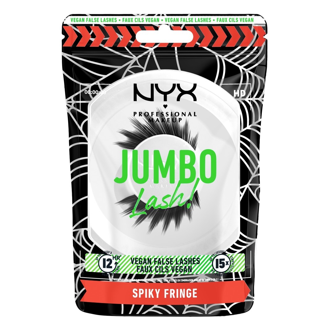 

Накладные ресницы halloween collection spiky fringe jumbo false lashes Nyx Professional Makeup, количество 1 шт.