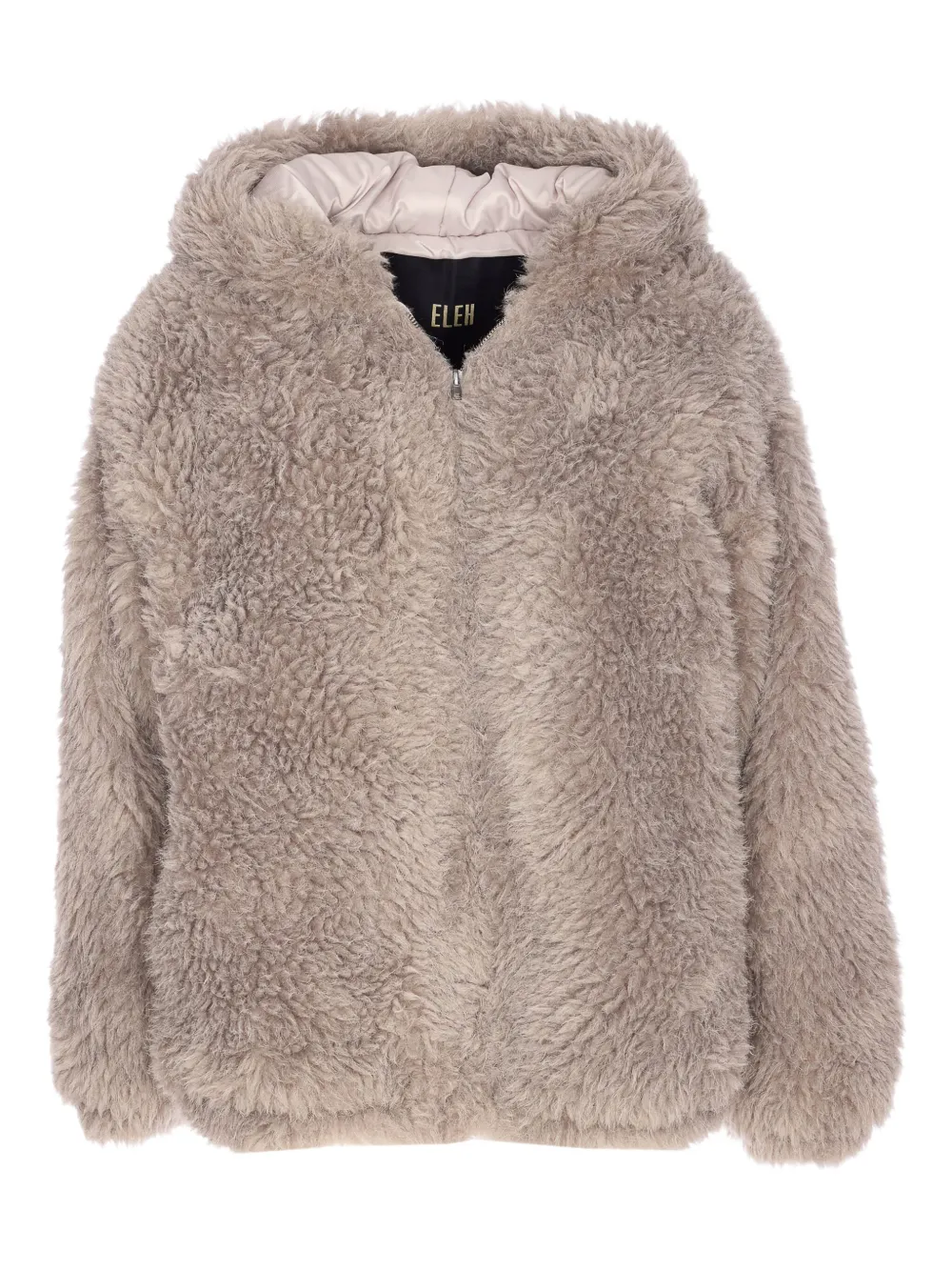 

Толстовка на молнии с капюшоном Ele, серый